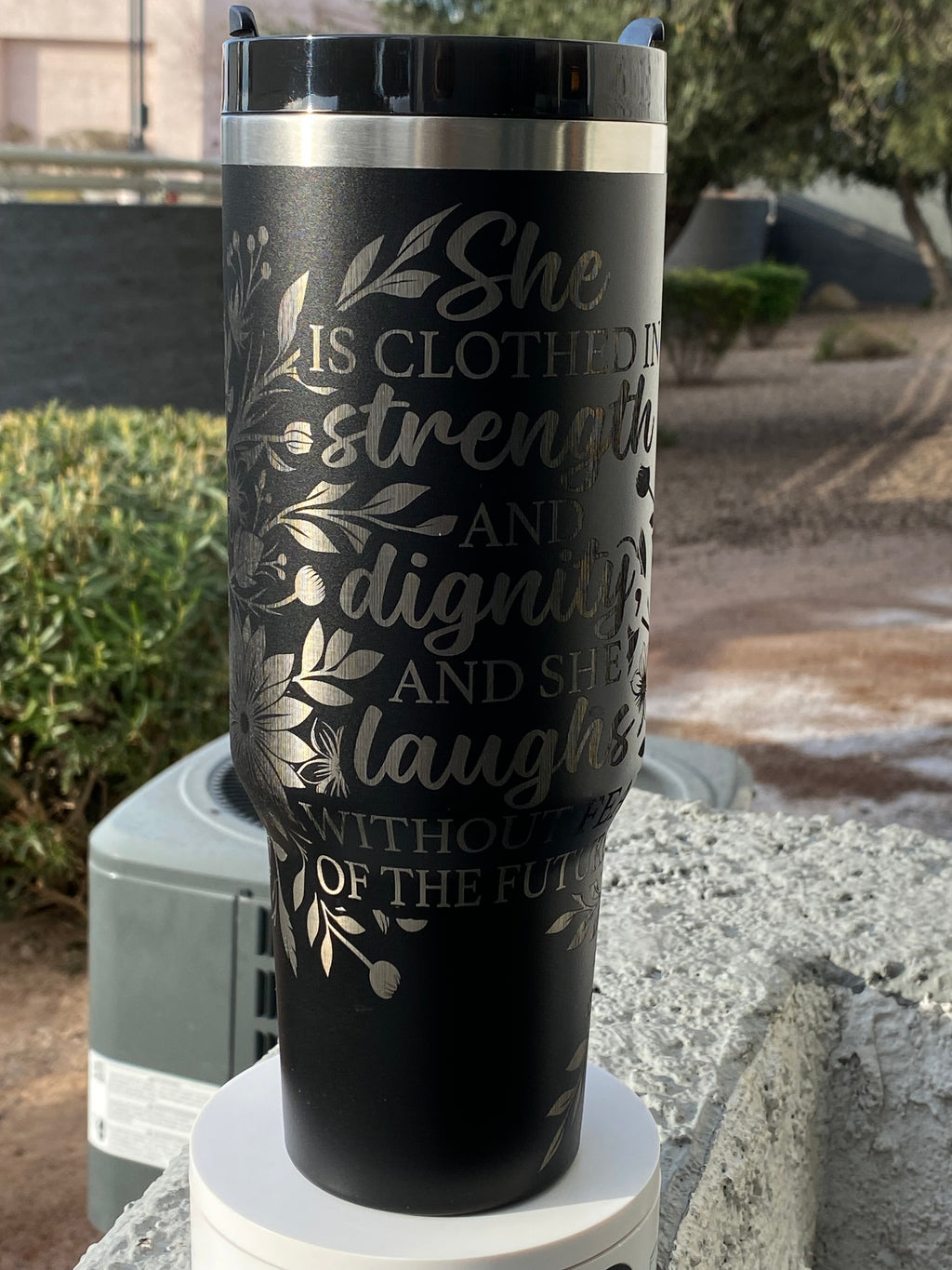 She Is 40 oz Tumbler