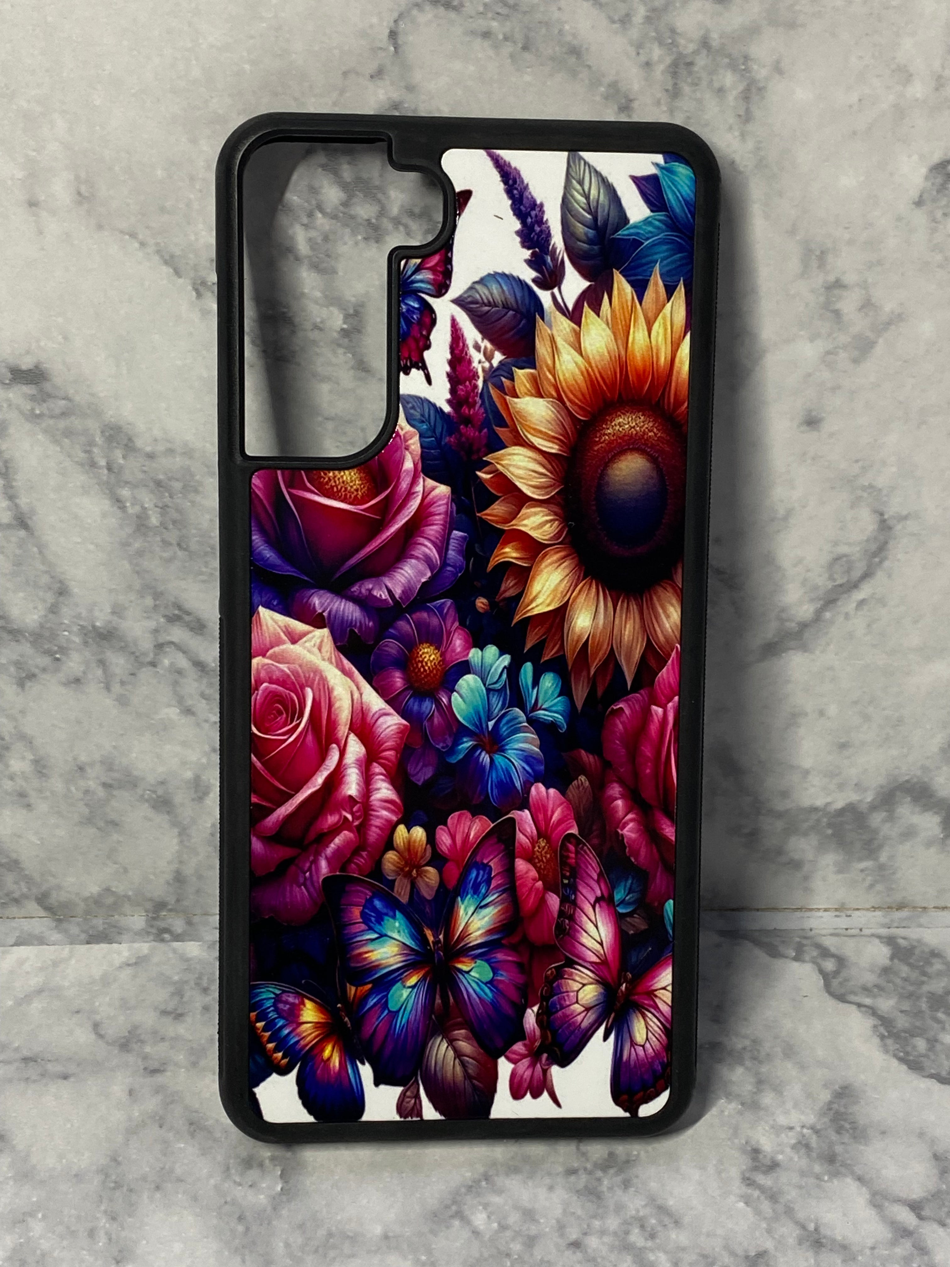 Flower phone case